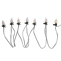 Kurt Adler Flicker Flame With Clips String Lights