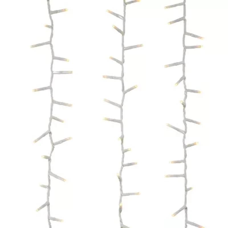 Kurt Adler Led White Wire Rice Lights String Lights
