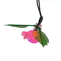 Kurt Adler 10-Light Led Pink Rose String Lights
