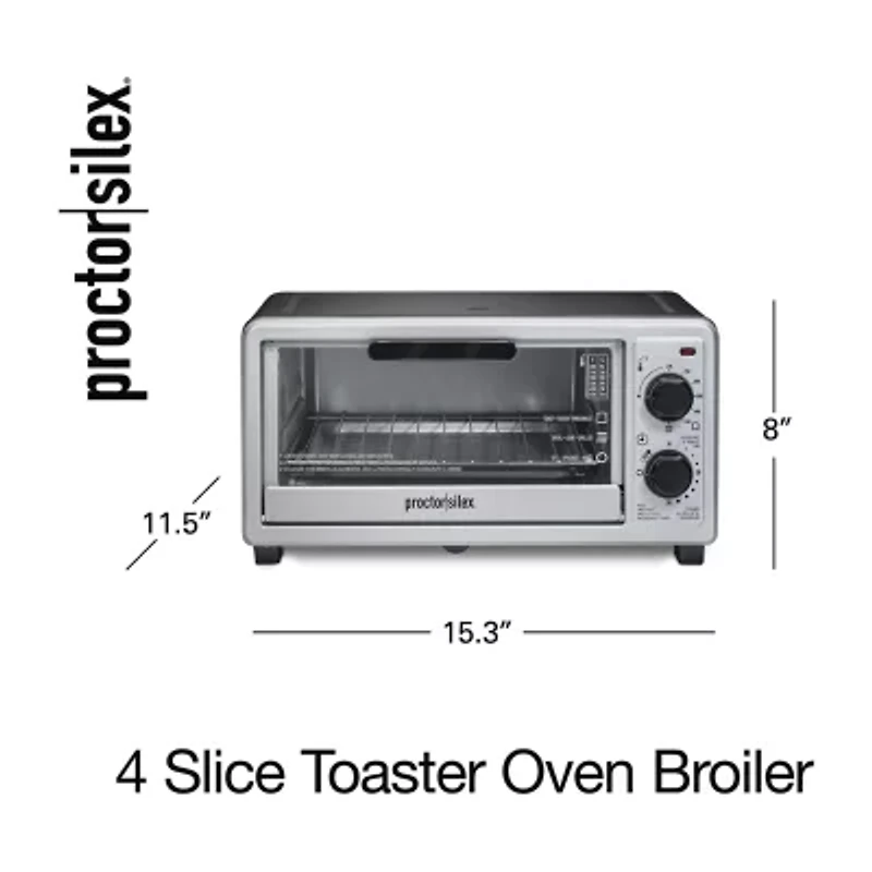 Proctor Silex 4 Slice Toaster Oven Broiler