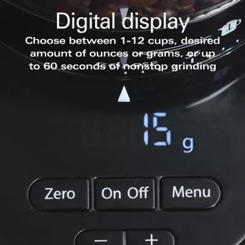 Hamilton Beach Conical Burr Digital Coffee Grinder