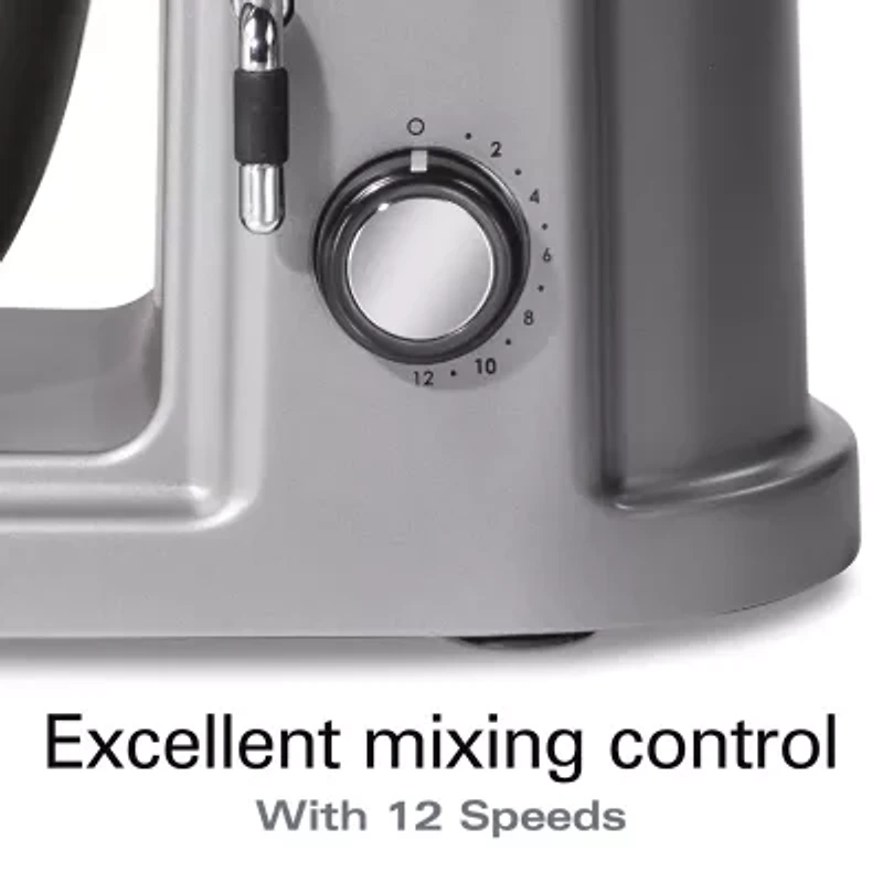 Hamilton Beach® All-Metal Stand Mixer with Attachment Hub