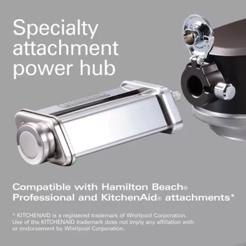Hamilton Beach® All-Metal Stand Mixer with Attachment Hub
