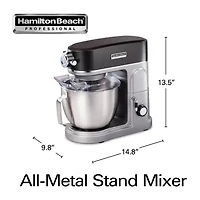 Hamilton Beach® All-Metal Stand Mixer with Attachment Hub