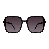 Juicy By Juicy Couture Lottie Womens Uv Protection Square Sunglasses