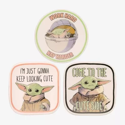 Star Wars Baby Yoda 3-pc. Jewelry Tray Set