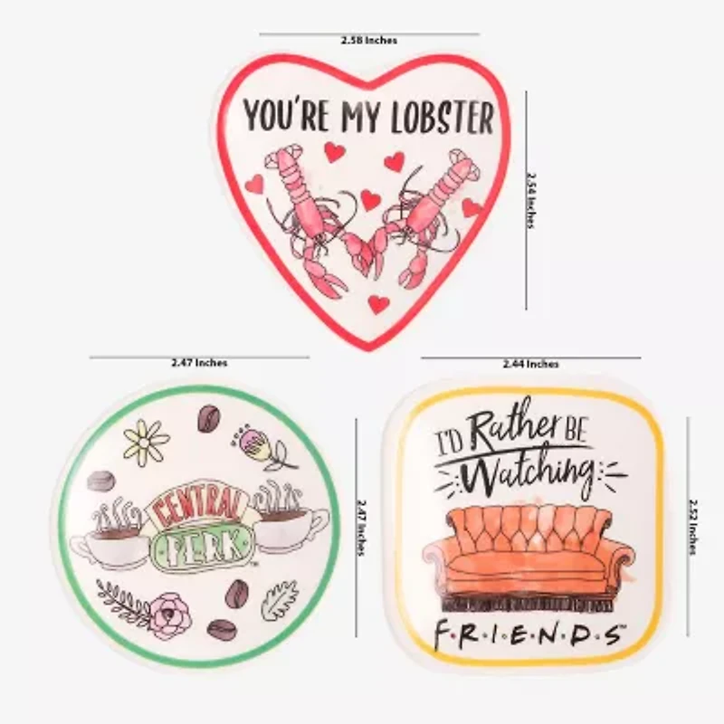 Friends 3-Pc. Jewelry Tray Set