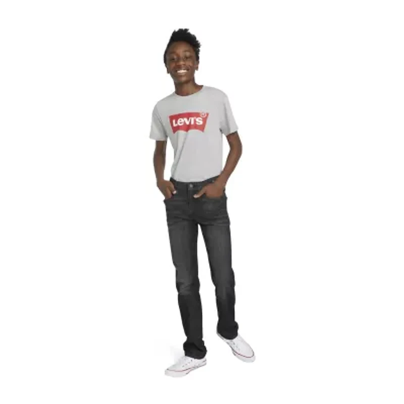 Levi's® Big Kid Boys Adjustable Waist Stretch Fabric 514™ Straight Leg Jean