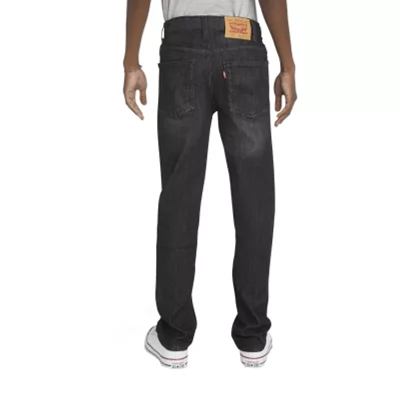 Levi's® Big Kid Boys Adjustable Waist Stretch Fabric 514™ Straight Leg Jean