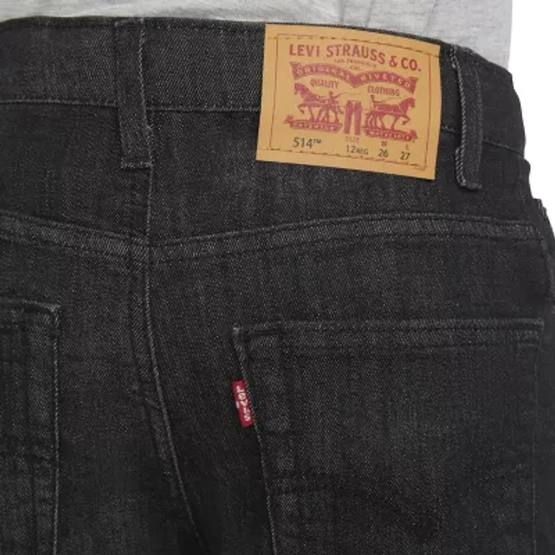 Levi's® Big Kid Boys Adjustable Waist Stretch Fabric 514™ Straight Leg Jean