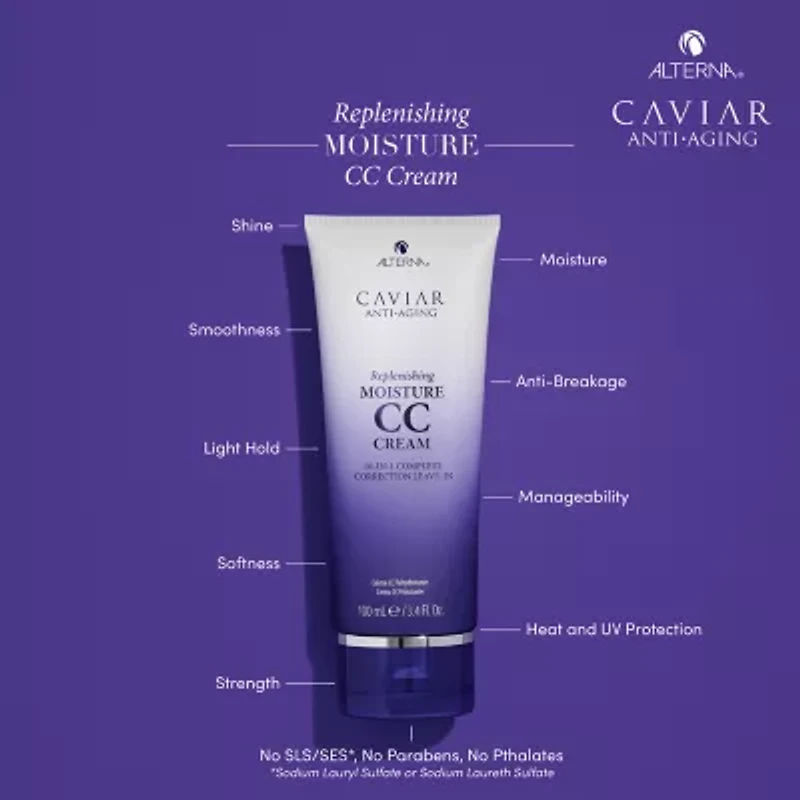 ALTERNA Caviar Replenishing Moisture  Complete Correction Hair Cream 3.4 oz.
