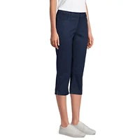 Liz Claiborne Sara Womens Slim Mid Rise Cropped Pant