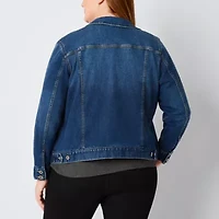 Liz Claiborne Midweight Jacket-Plus