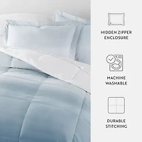 Casual Comfort Ocean Midweight Down Alternative Comforter Set