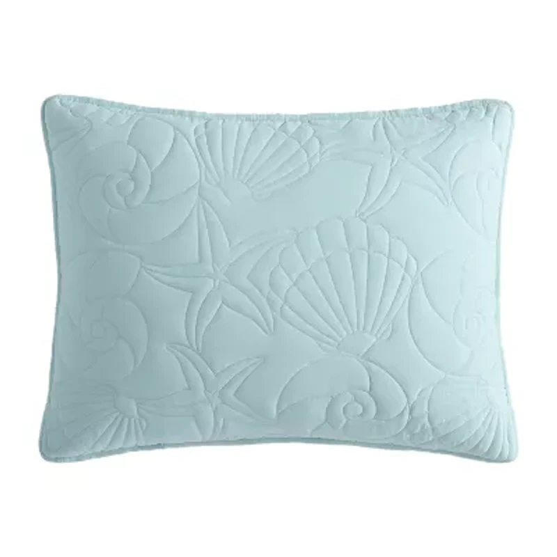 Caribbean Joe Solid Shell Outline Quilt Set