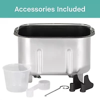 West Bend Hi-Rise Bread Maker with 12 Preset Digital Controls, in Gray