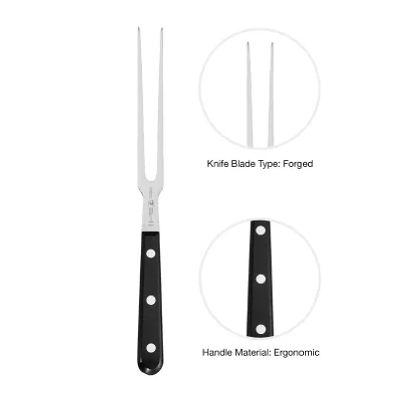 Henckels International Classic 7" Flat Tine Carving Fork