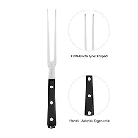 Henckels International Classic 7" Flat Tine Carving Fork
