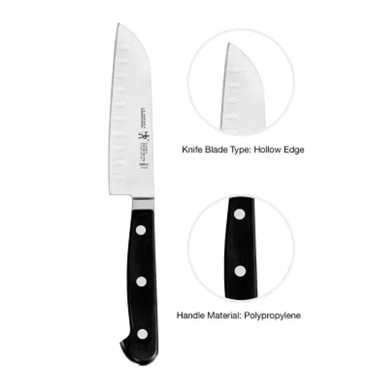 Henckels International Classic 5" Hollow Edge Santoku Knife