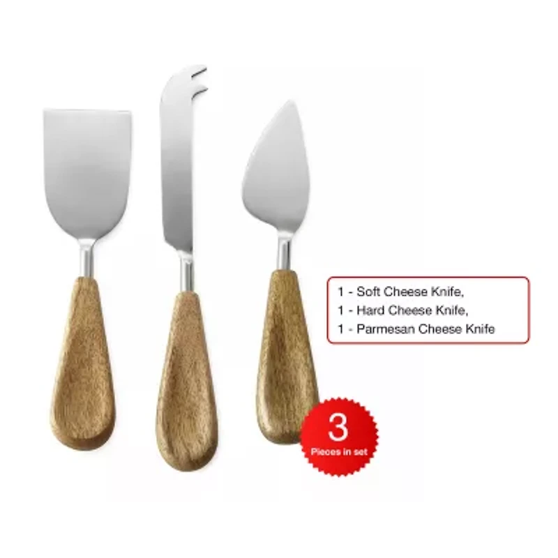 Linden Street 3-pc. Cheese Knife