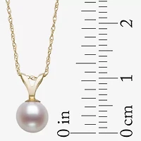 Womens White Cultured Freshwater Pearl 10K Gold 2-pc. Jewelry Set