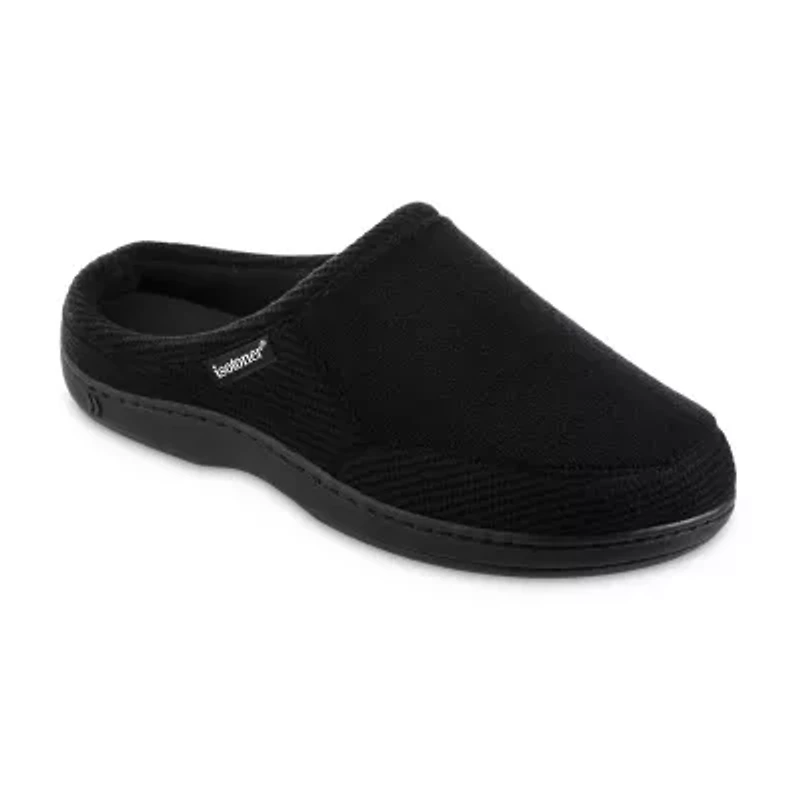 Isotoner Mens Memory Foam Slip-On Slippers