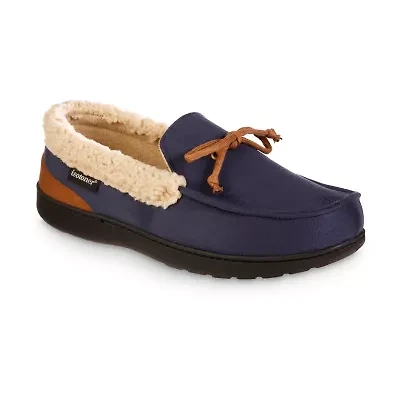 Isotoner Mens Moccasin Slippers