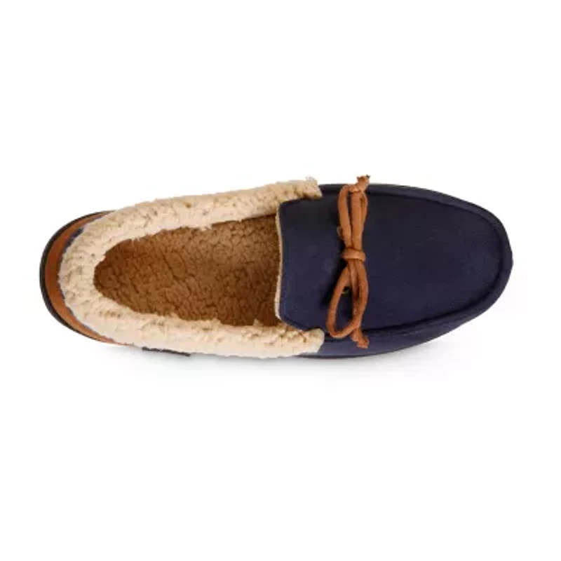 Isotoner Mens Moccasin Slippers