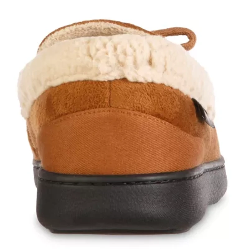 Isotoner Mens Moccasin Slippers