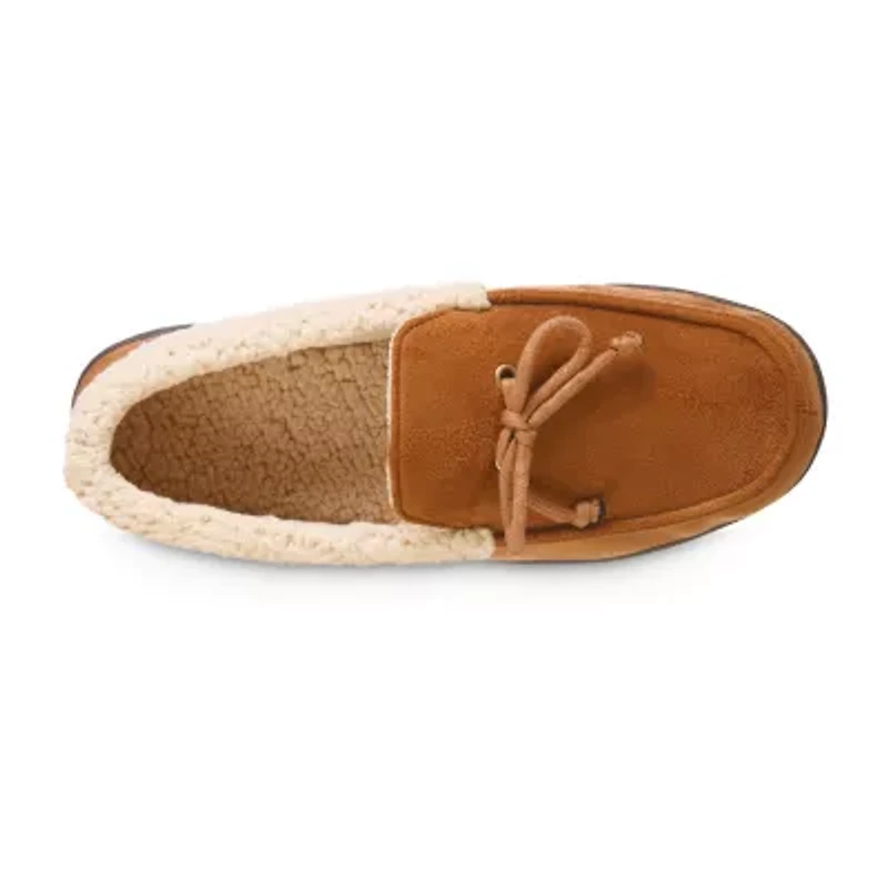 Isotoner Mens Moccasin Slippers