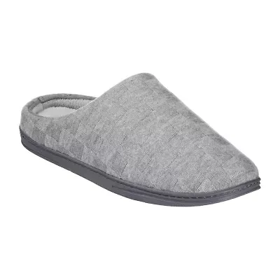 Isotoner Mens Memory Foam Clog Slippers