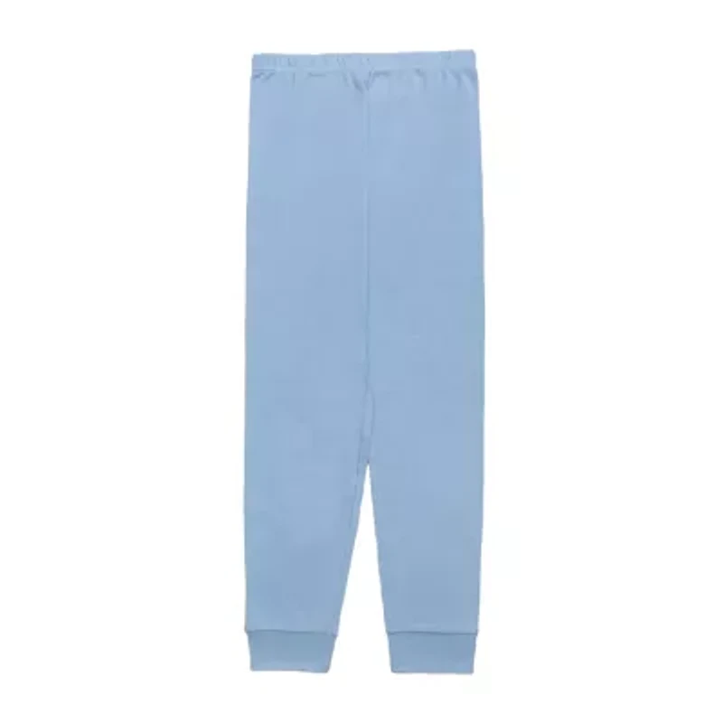 Disney Collection Toddler Girls Lilo & Stitch Crew Neck Long Sleeve 4-pc. Pajama Sets