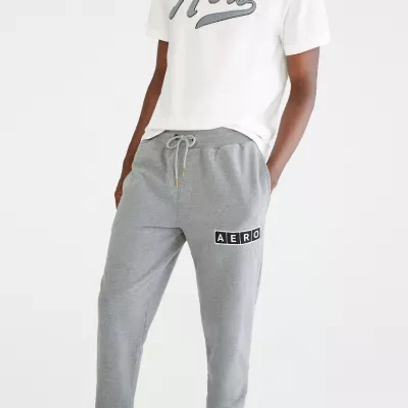 AEROPOSTALE Mens Regular Fit Fleece Jogger Pant