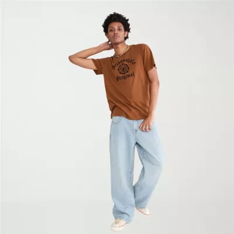 AEROPOSTALE Mens Crew Neck Short Sleeve Regular Fit Graphic T-Shirt