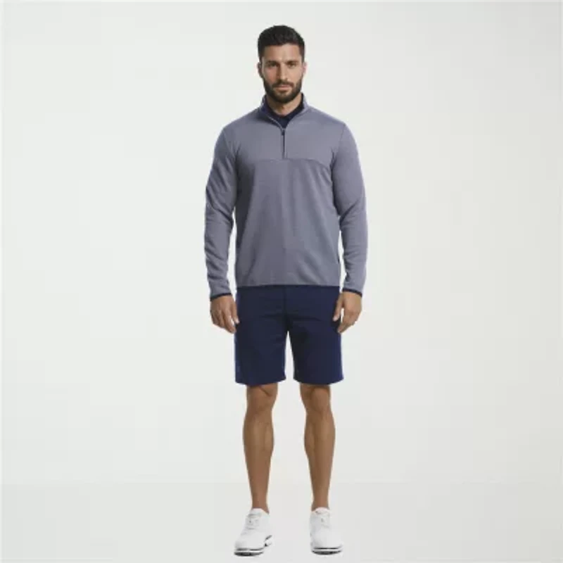 PGA TOUR Mens Regular Fit Long Sleeve Polo Shirt