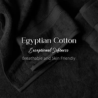 SUPERIOR® Madison Collection | Plush Egyptian Cotton 3-pc. Quick Dry Solid Bath Towel Set
