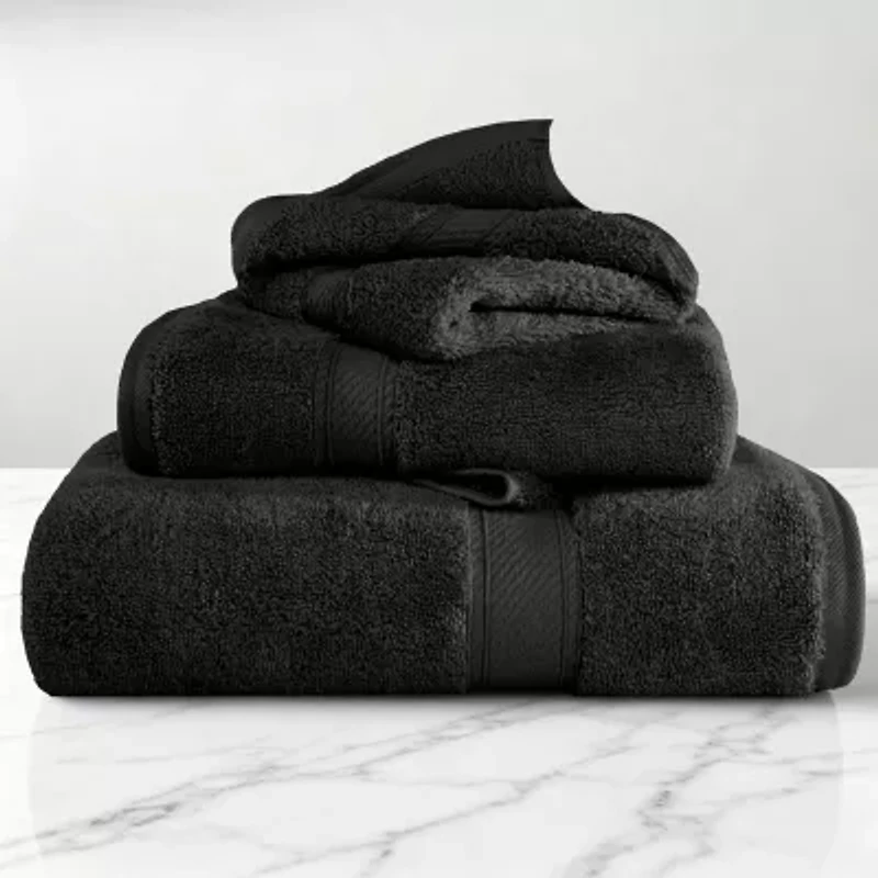 SUPERIOR® Madison Collection | Plush Egyptian Cotton 3-pc. Quick Dry Solid Bath Towel Set