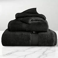 SUPERIOR® Madison Collection | Plush Egyptian Cotton 3-pc. Quick Dry Solid Bath Towel Set