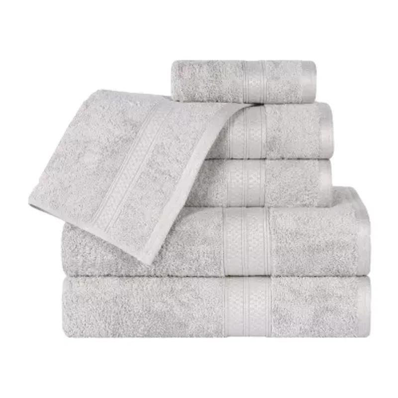 SUPERIOR® Bamboo Collection | 100% Ryon From 6-pc. Quick Dry Solid Bath Towel Set