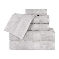 SUPERIOR® Bamboo Collection | 100% Ryon From 6-pc. Quick Dry Solid Bath Towel Set