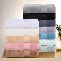 SUPERIOR® Aria Collection | 100% Turkish Cotton 6-pc. Solid Hand Towel