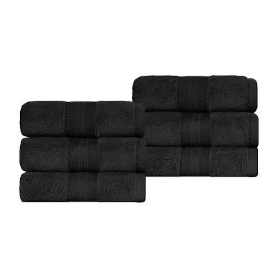 SUPERIOR® Aria Collection | 100% Turkish Cotton 6-pc. Solid Hand Towel