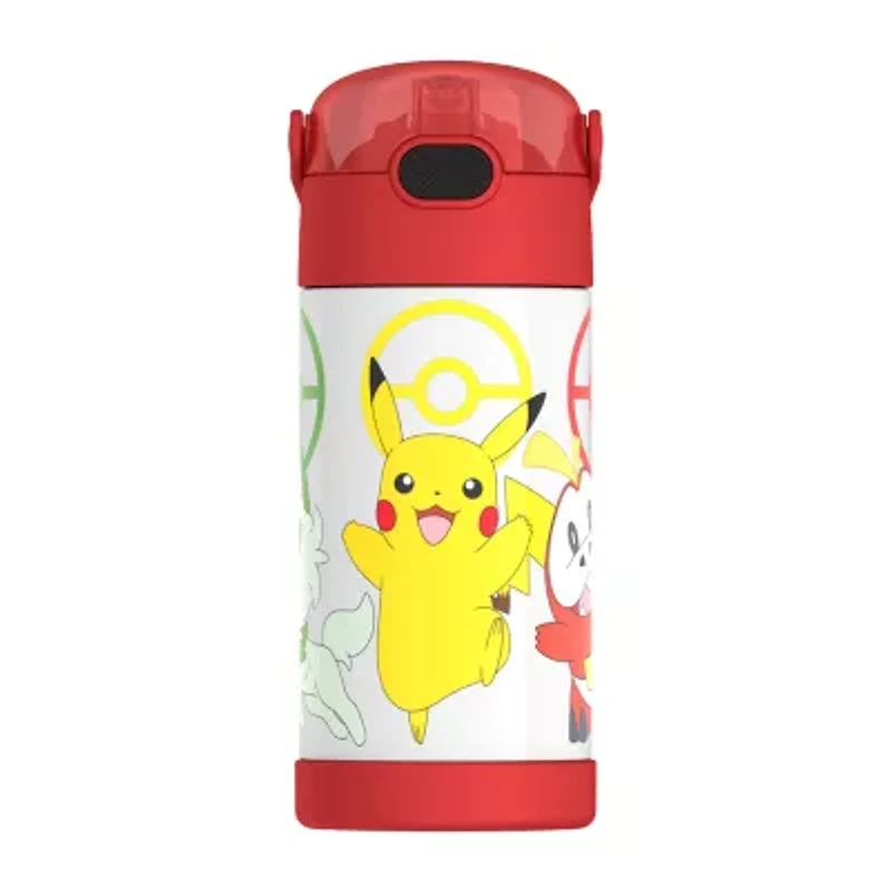 Thermos Pokemon Stainless Steel 12oz. Funtainer Water Bottle
