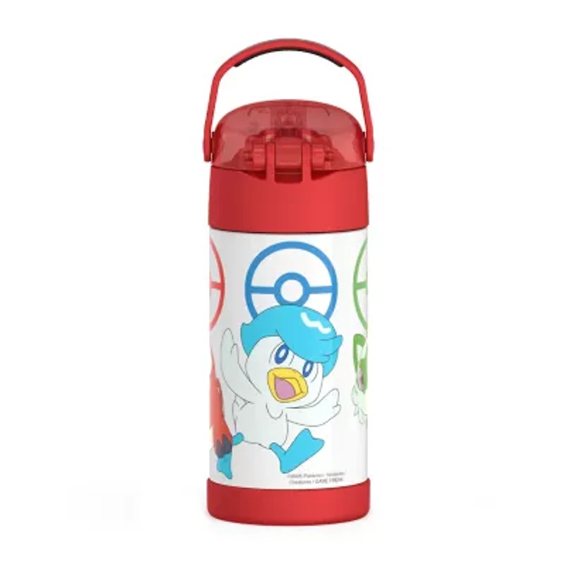 Thermos Pokemon Stainless Steel 12oz. Funtainer Water Bottle