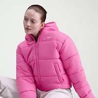 Nike Womens Hooded Water Resistant Heavyweight Puffer Jacket