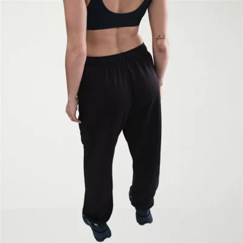 Nike Sportswear Club Fleece Womens Mid Rise Oversized Cargo Sweatpants