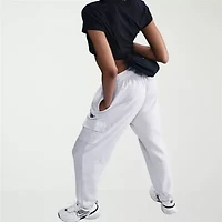 Nike Sportswear Club Fleece Womens Mid Rise Oversized Cargo Sweatpants
