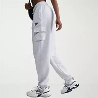Nike Sportswear Club Fleece Womens Mid Rise Oversized Cargo Sweatpants