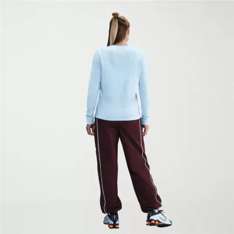 Nike Womens Crew Neck Long Sleeve Active T-Shirt