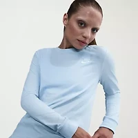 Nike Womens Crew Neck Long Sleeve Active T-Shirt